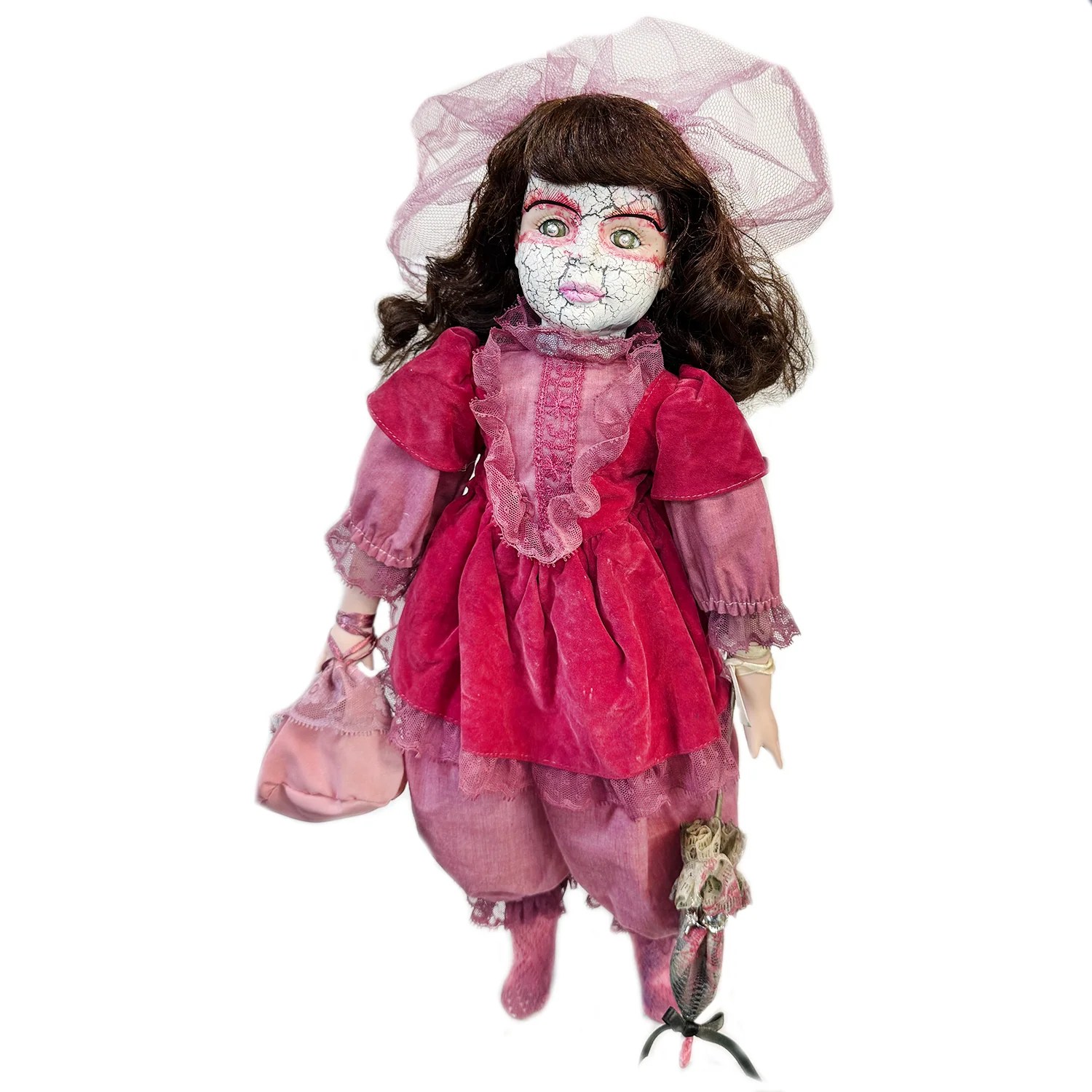 Eery porcelain doll