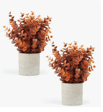 Autumn eucalyptus arrangement