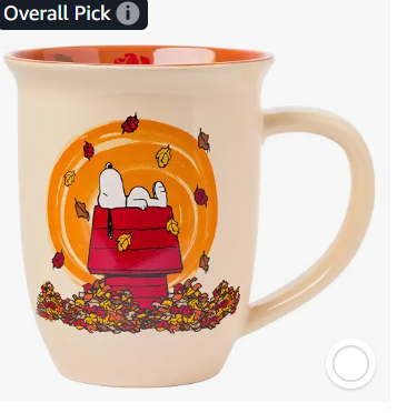Snoopy Fall Coffee Mug